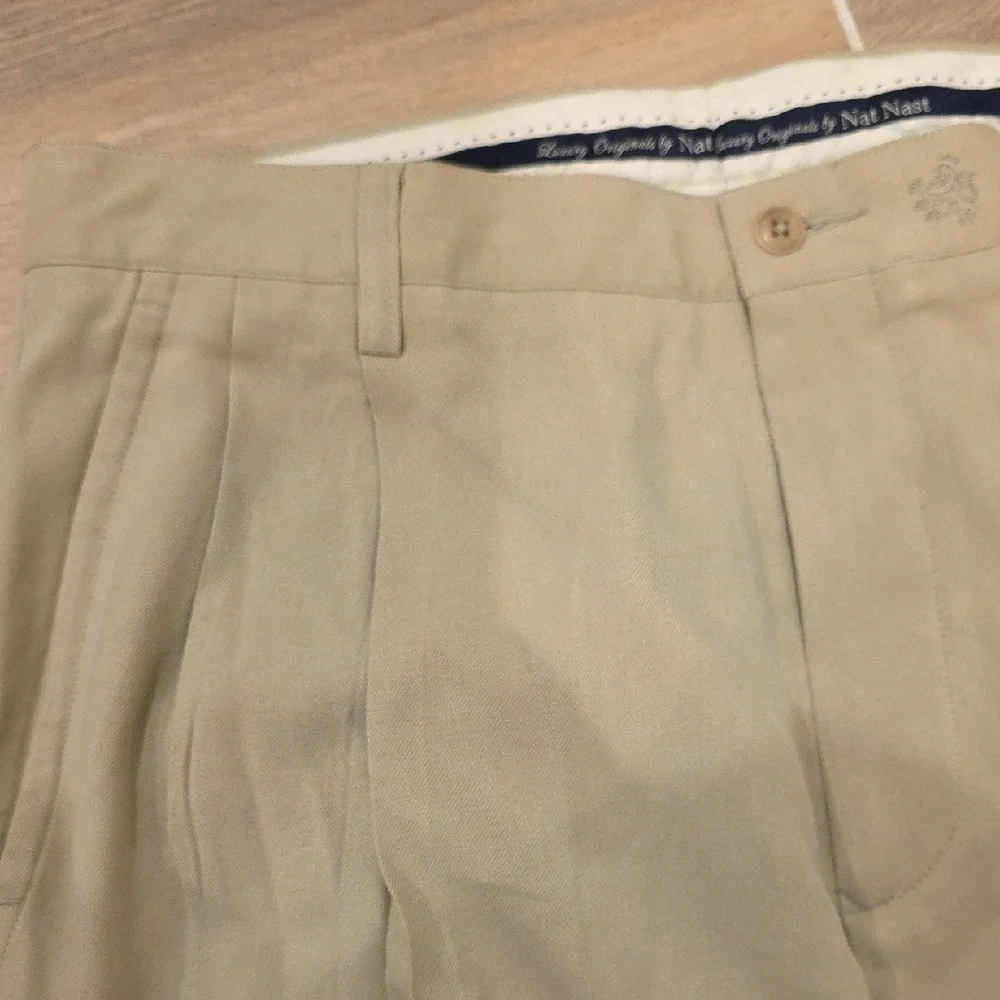 Nat Nast Men's Khaki Chinos